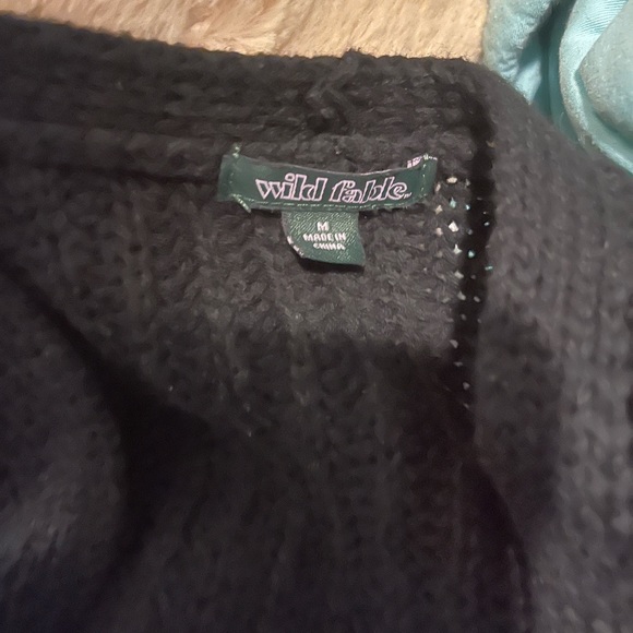 Black cardigan Medium - Picture 2 of 4